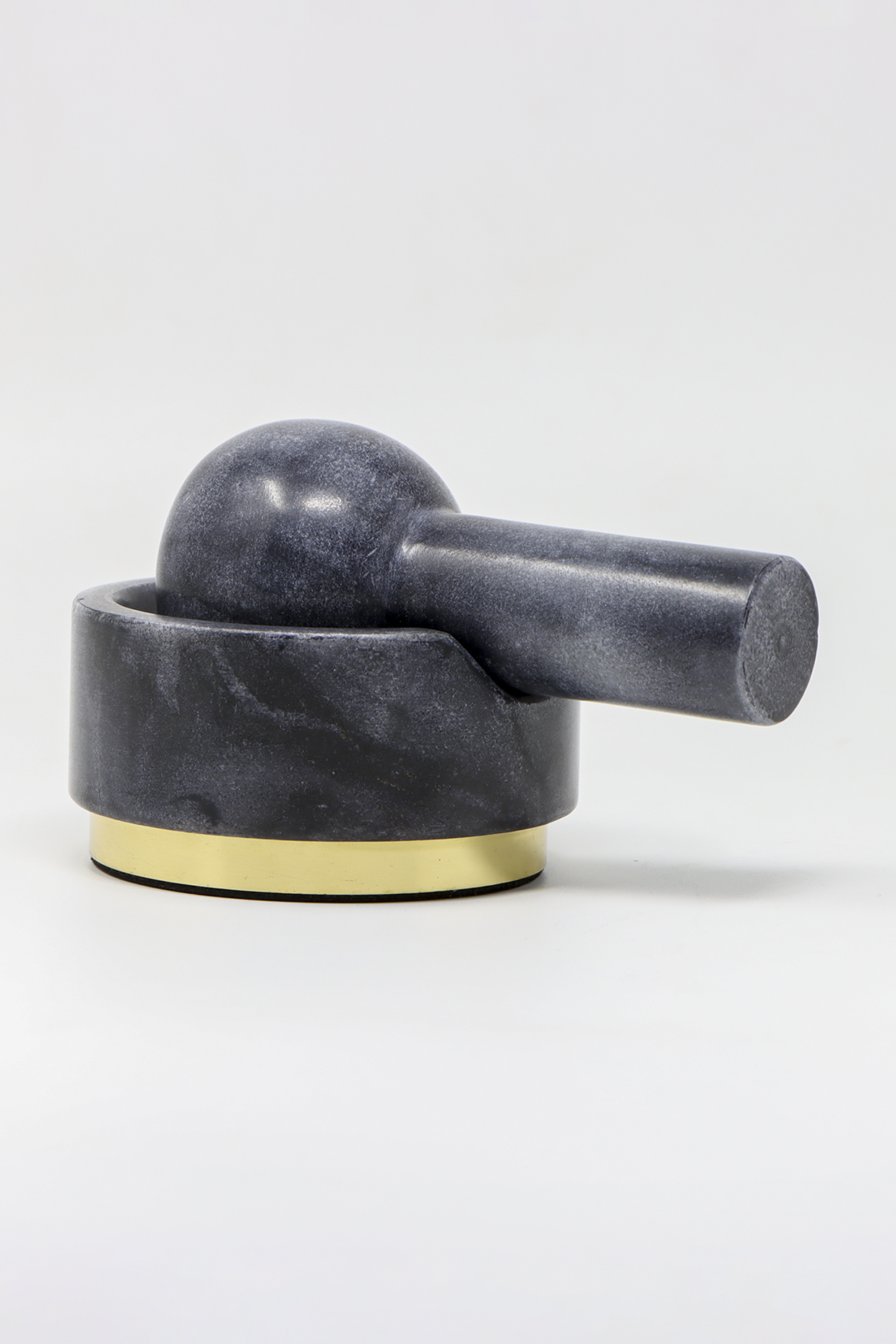 Black Marble Mortar & Pestle by Conscious Co at Pernia's Pop Up Shop