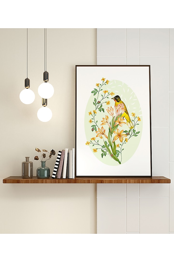 Birdsong Wall Art Print by Conscious Co