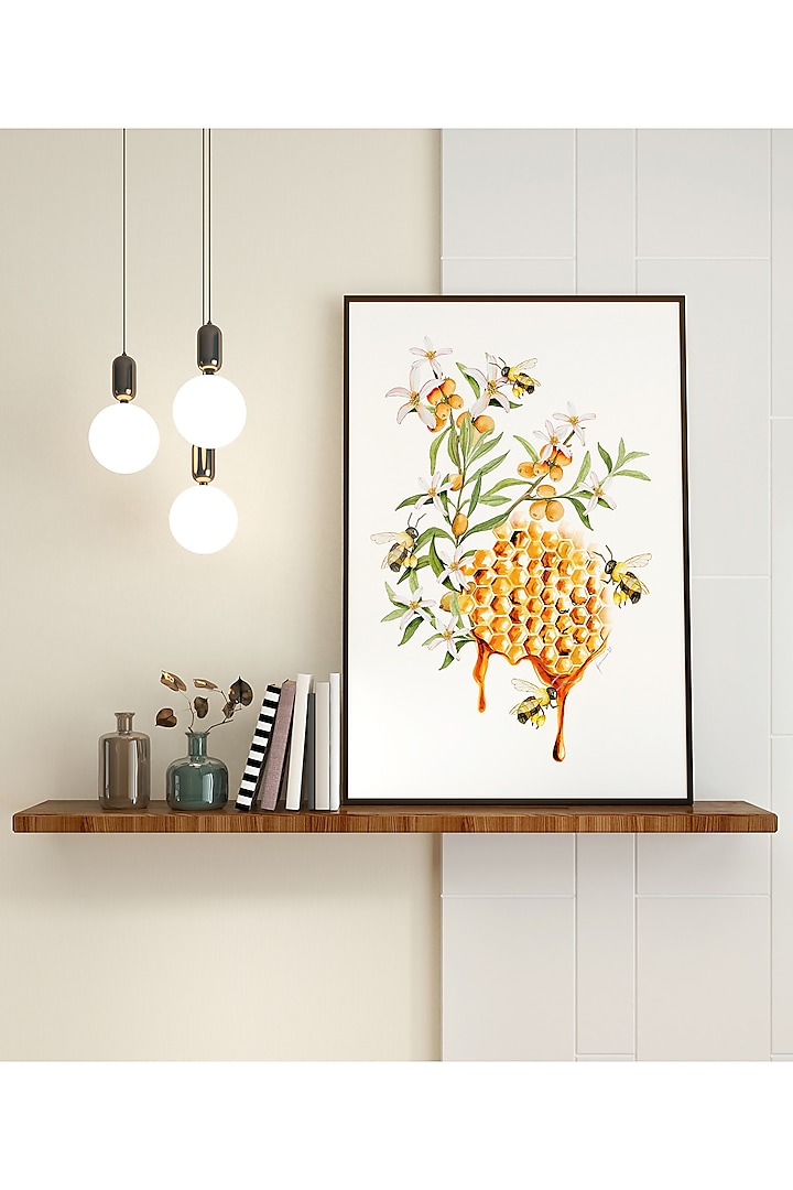 Honeydew Wall Art Print by Conscious Co