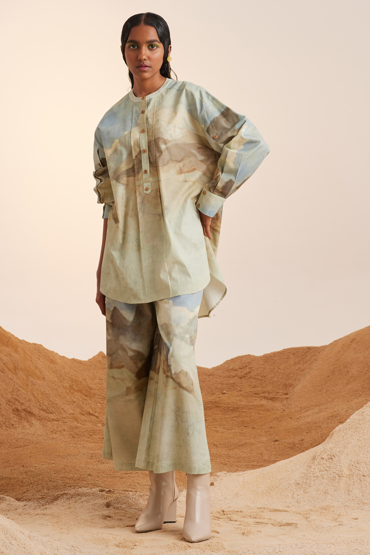 Alpine Pure Cotton Tunic Set by Cord at Pernia's Pop Up Shop