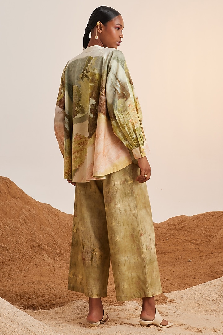 Multi-Colored Pure Cotton Printed Co-Ord Set by Cord at Pernia's Pop Up Shop