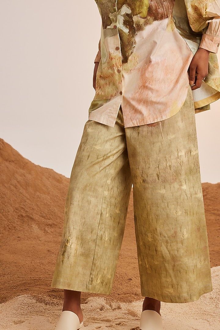 Multi-Colored Pure Cotton Printed Co-Ord Set by Cord at Pernia's Pop Up Shop