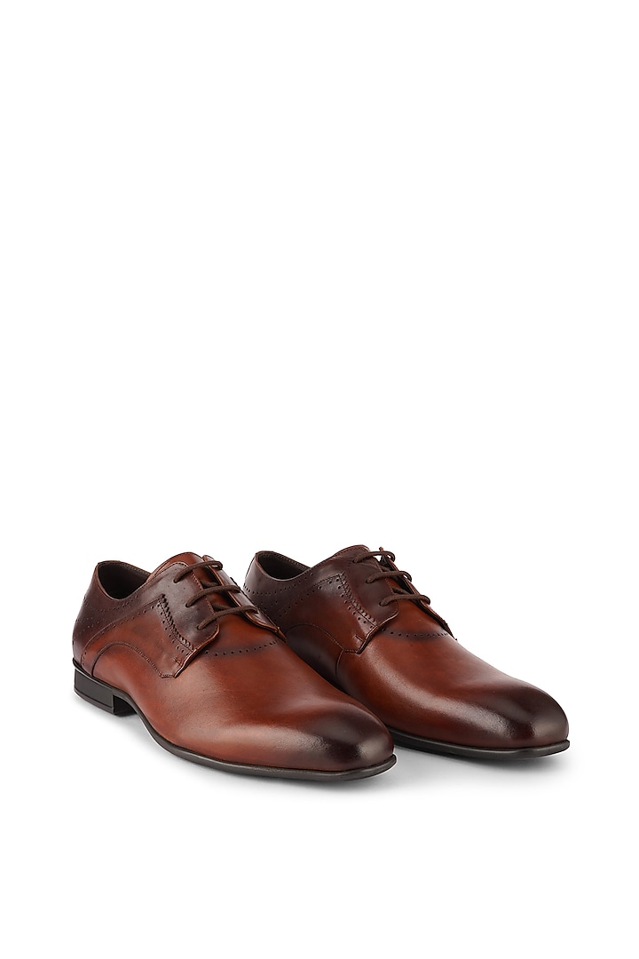 Tan Brown Leather Shoes by Cordwainers