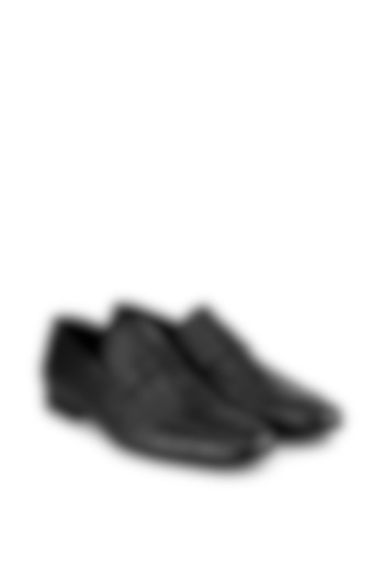 Black Leather Loafers by Cordwainers
