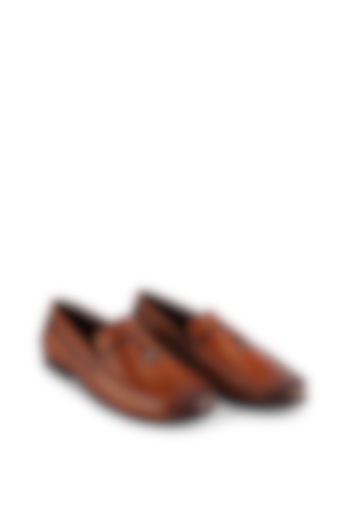 Brown Leather Loafers by Cordwainers