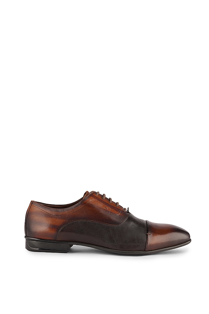 Tan Brown Leather Loafers by Cordwainers at Pernia's Pop Up Shop