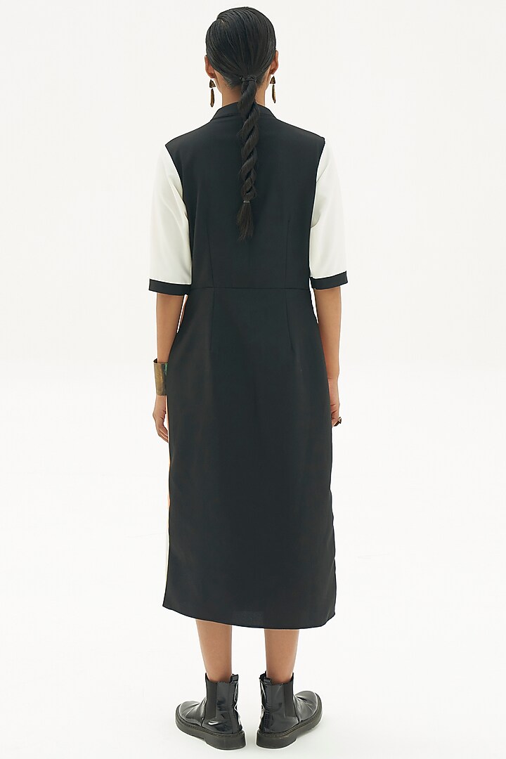 Multi Colored Color Blocked Summer Dress by Corpora Studio at Pernia's Pop Up Shop
