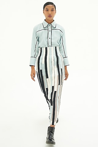 Multi Colored Pleated Skirt by Corpora Studio