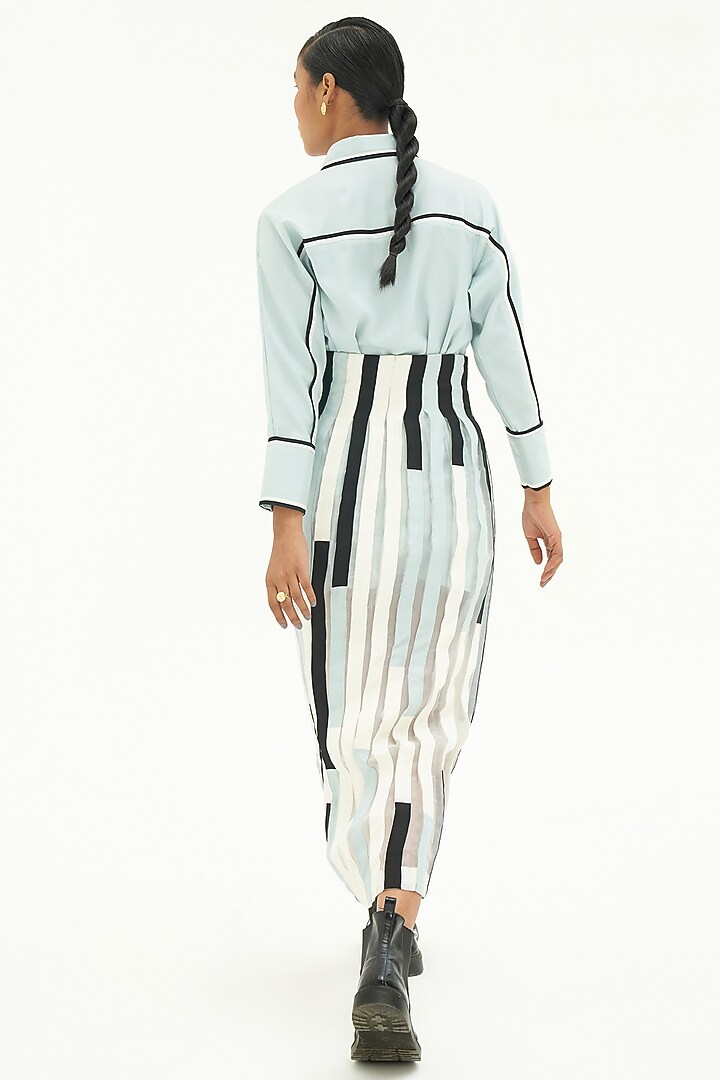 Multi Colored Pleated Skirt by Corpora Studio at Pernia's Pop Up Shop
