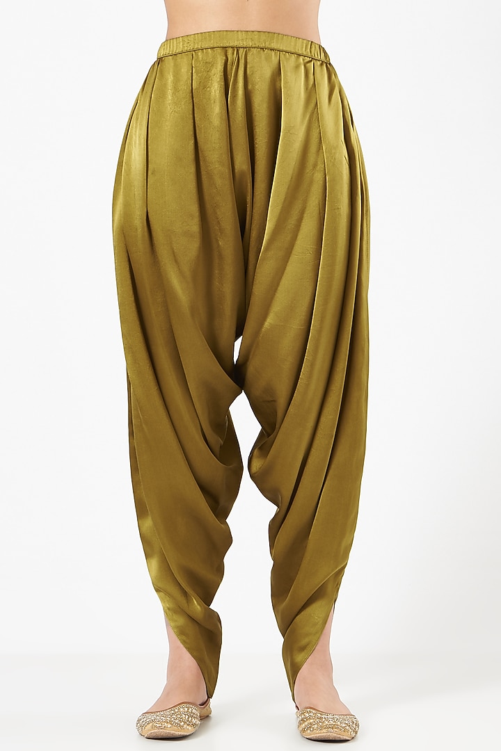 Mustard Printed Jacket Set by CHARU PARASHAR at Pernia's Pop Up Shop