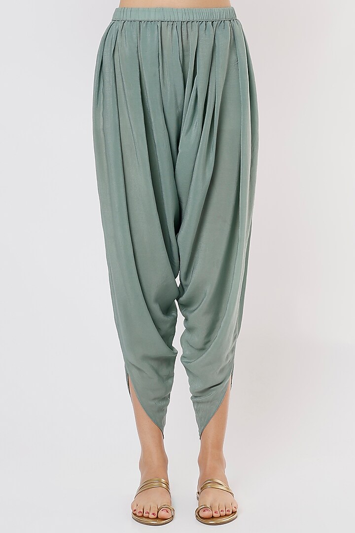 Grey Printed Cape Set by CHARU PARASHAR at Pernia's Pop Up Shop