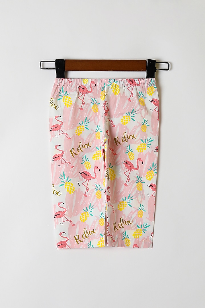Pink Printed Shirt & Pants by Caramel Coves at Pernia's Pop Up Shop