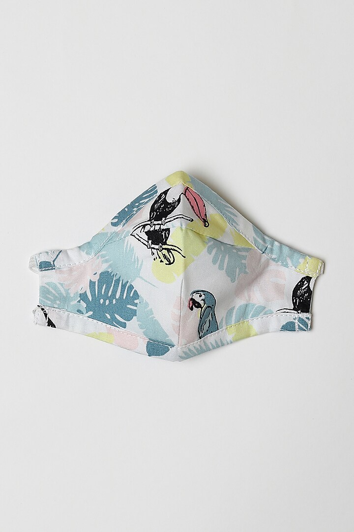 Blue Printed Shirt With Pants by Caramel Coves at Pernia's Pop Up Shop