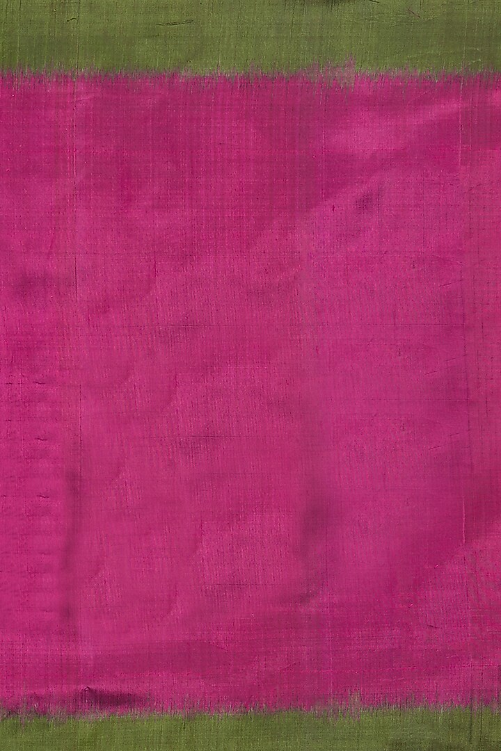 Purple & Green Silk Stole by Crafts Collection at Pernia's Pop Up Shop
