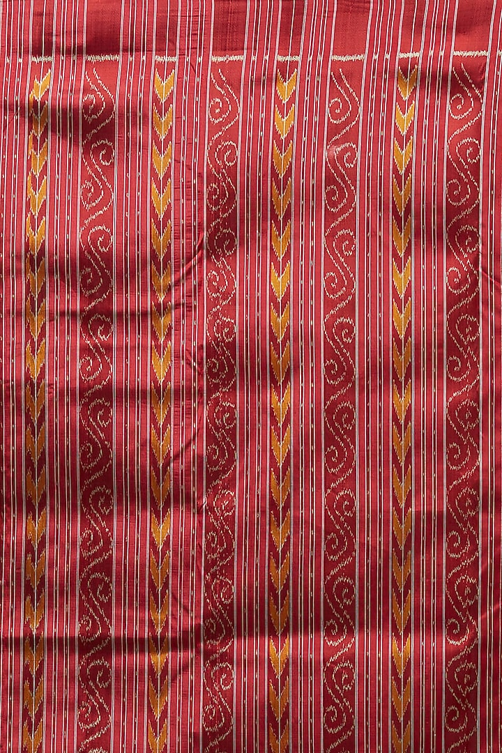 Olive Green Silk Handwoven Festive Saree by Crafts Collection at Pernia's Pop Up Shop