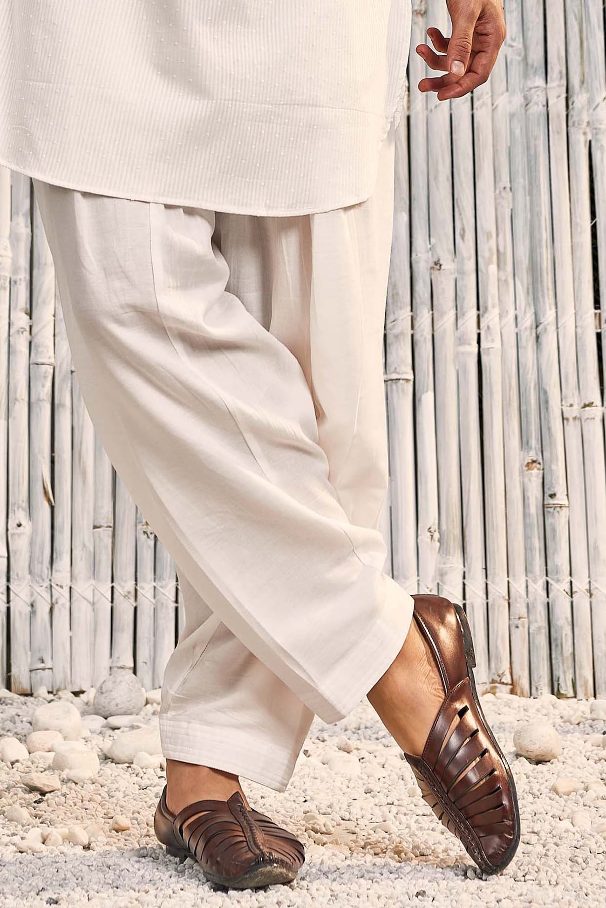 Brown Mens Ethnic Wear Footwear Ethnic Shoes Footwear For Kurta