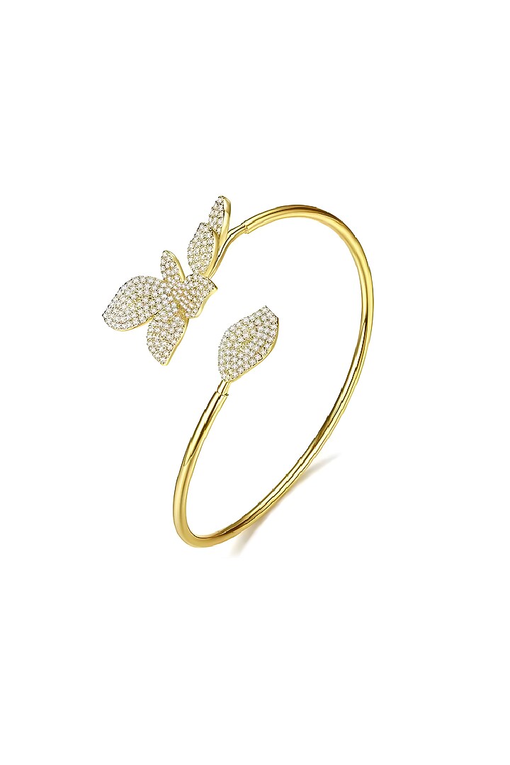 Gold Plated Austrian Swarovski Crystal Bracelet by CRYSTALYNA at Pernia's Pop Up Shop