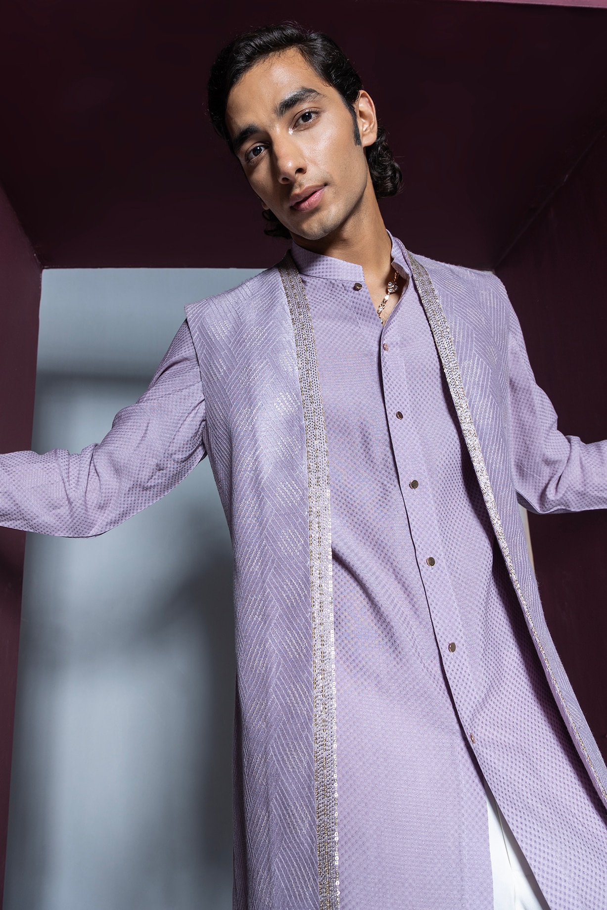 Pure Silk Indowestern
