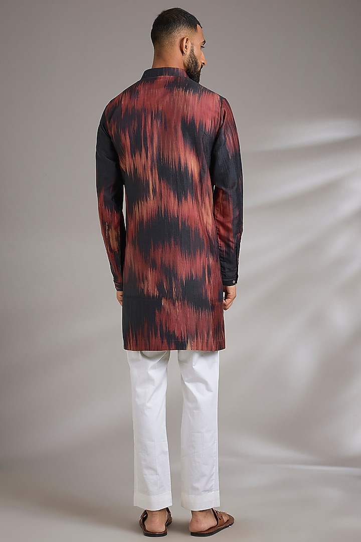 Off-White Cotton Satin Straight Pants by Countrymade at Pernia's Pop Up Shop