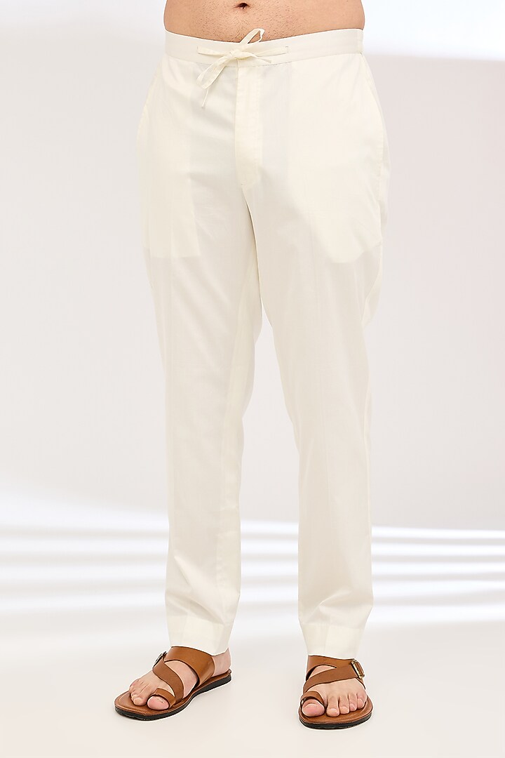 Sage Green Chanderi Embroidered Kurta Set by Countrymade at Pernia's Pop Up Shop