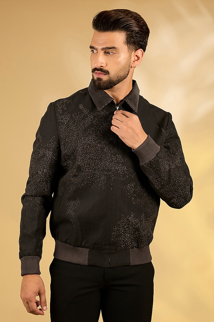 Olive Knit Jacket by Countrymade at Pernia's Pop Up Shop