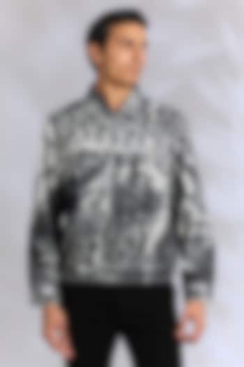 Multi-Colored Light Denim Jacket by Countrymade at Pernia's Pop Up Shop