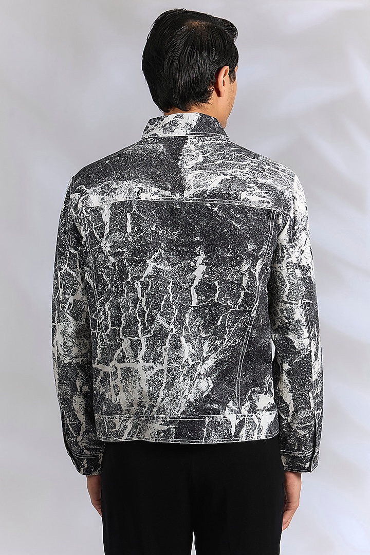 Multi-Colored Light Denim Jacket by Countrymade at Pernia's Pop Up Shop