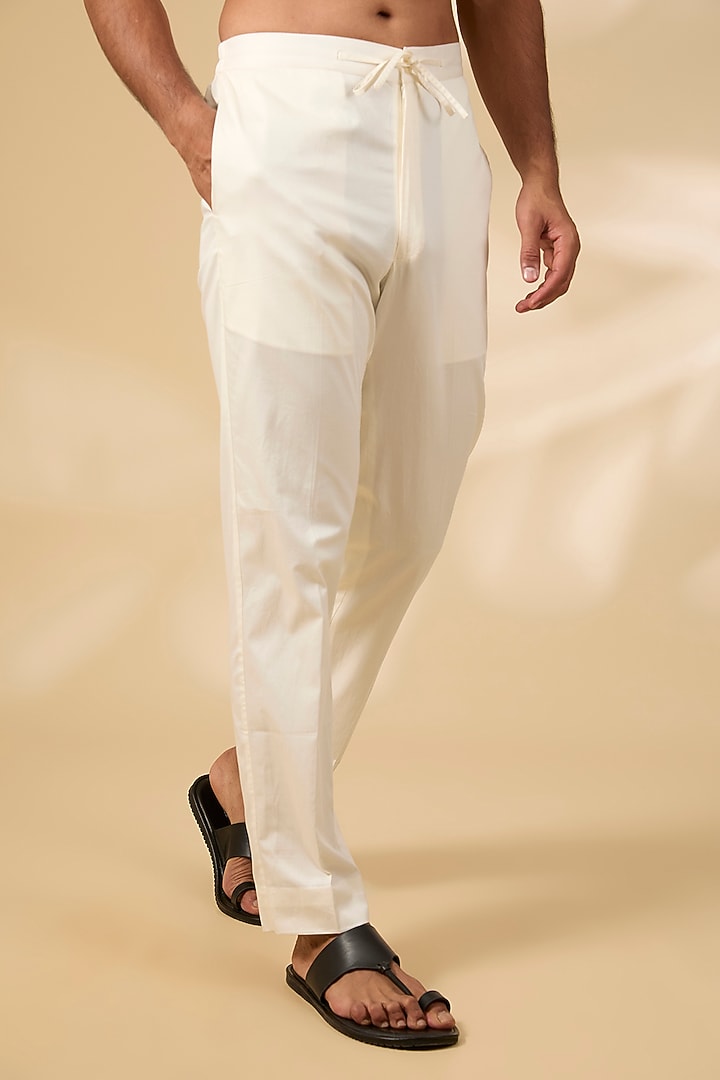 Black Chanderi Kurta Set by Countrymade at Pernia's Pop Up Shop