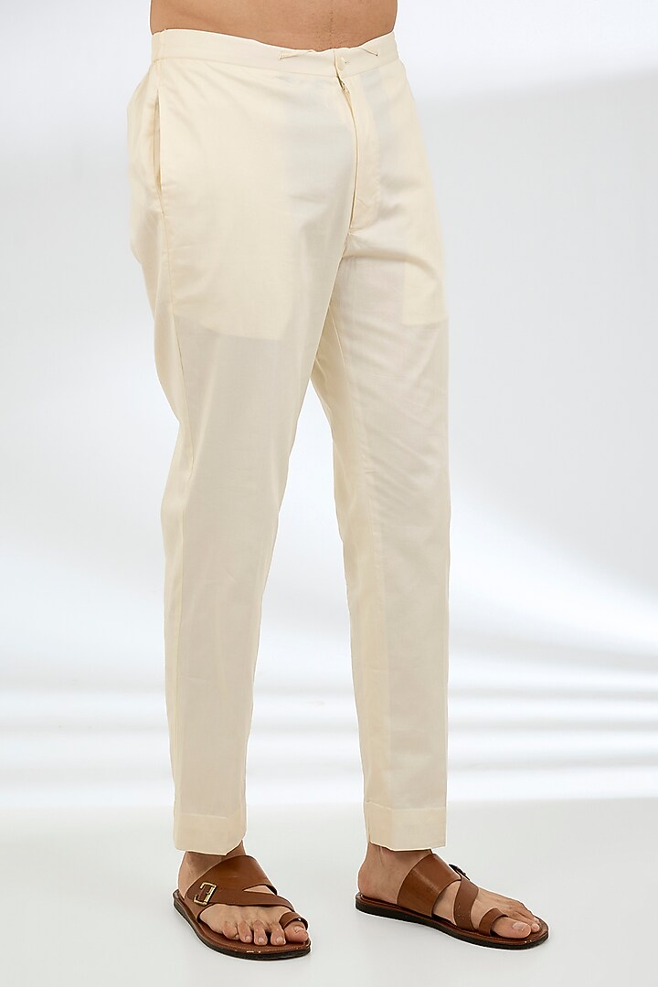Olive Chanderi Kurta Set by Countrymade at Pernia's Pop Up Shop