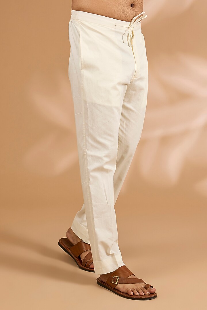 Light Blue Silk Kurta Set by Countrymade at Pernia's Pop Up Shop