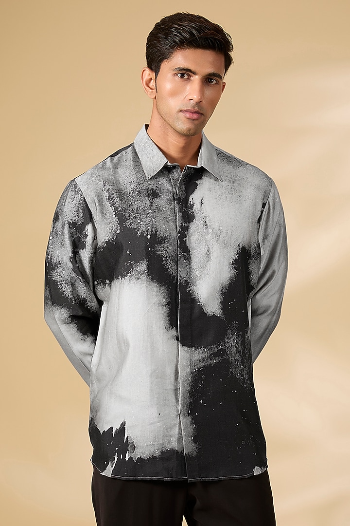 Multi-Colored Silk Wedding Shirt by Countrymade at Pernia's Pop Up Shop