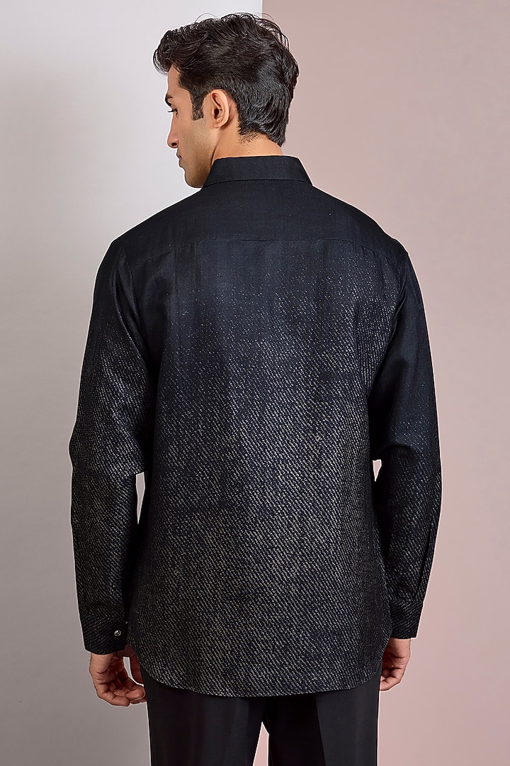 Multi-Colored Cotton Satin Wedding Shirt by Countrymade at Pernia's Pop Up Shop