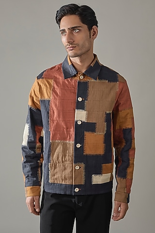 Multi-Colored Cotton Shirt by countrymade