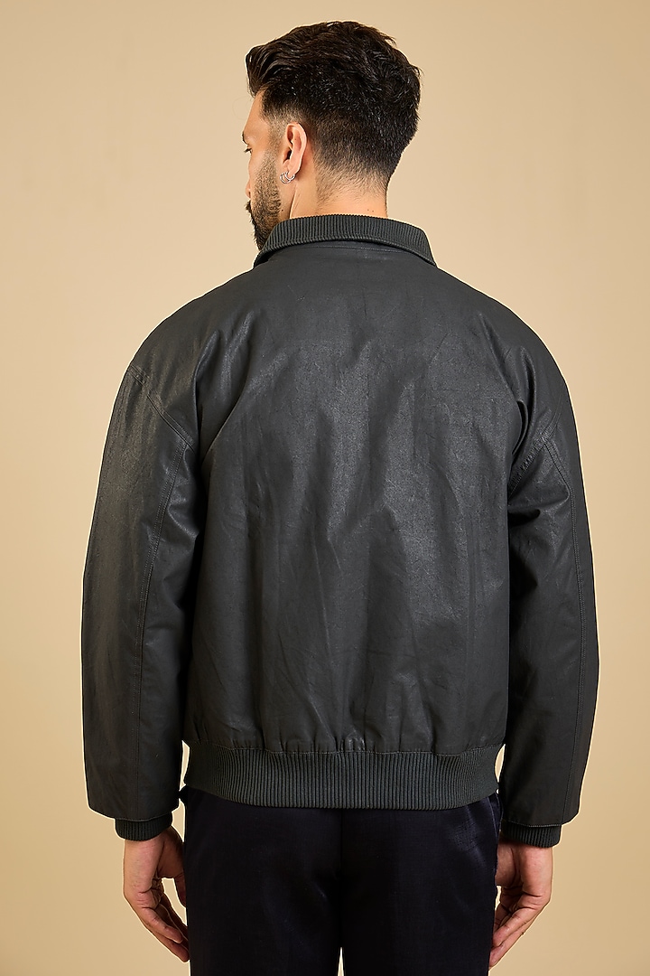 Grey Cotton Jacket by Countrymade at Pernia's Pop Up Shop