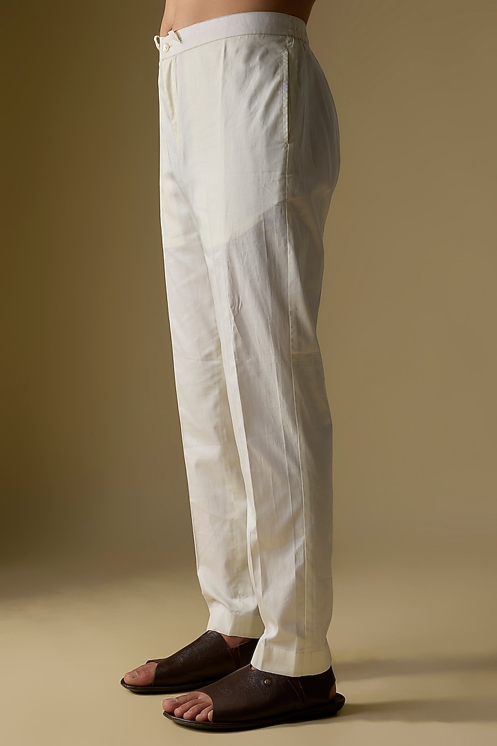 Old Rose Chanderi Embroidered Kurta Set by Countrymade at Pernia's Pop Up Shop