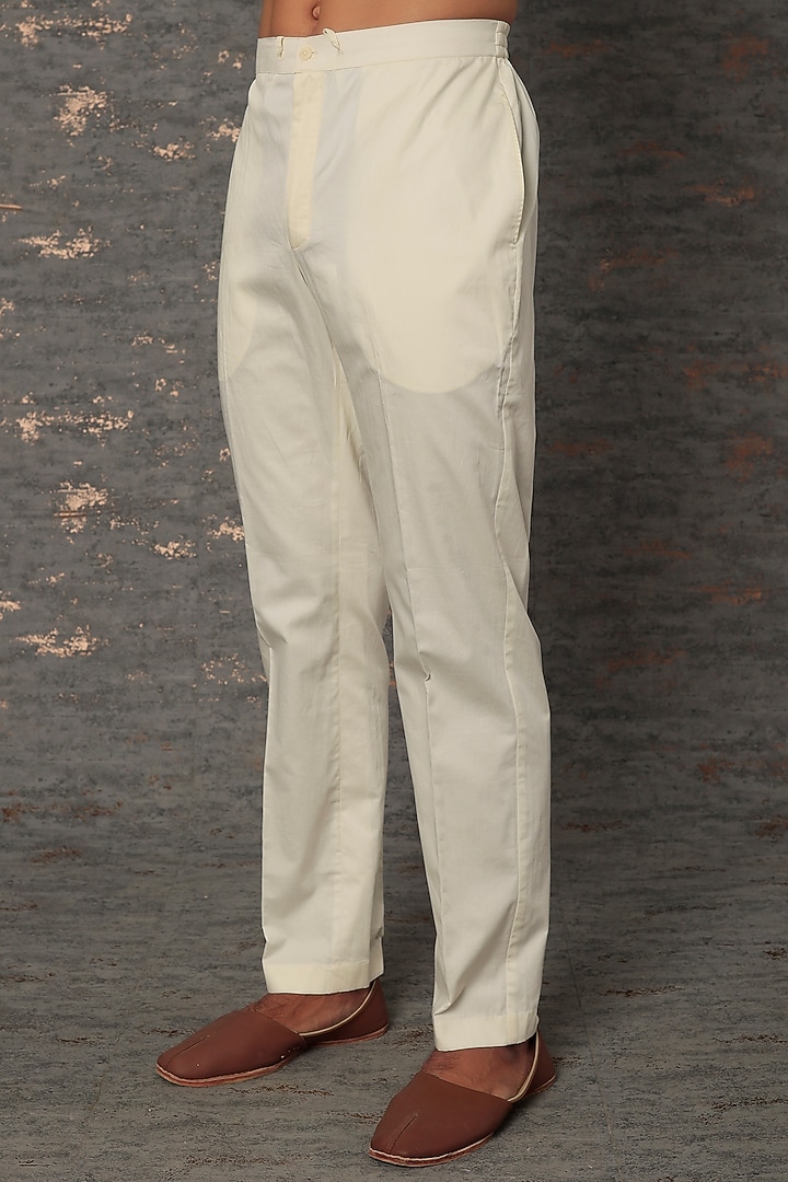 Blush Pink Cotton Silk Chevron Printed Kurta Set by Countrymade at Pernia's Pop Up Shop