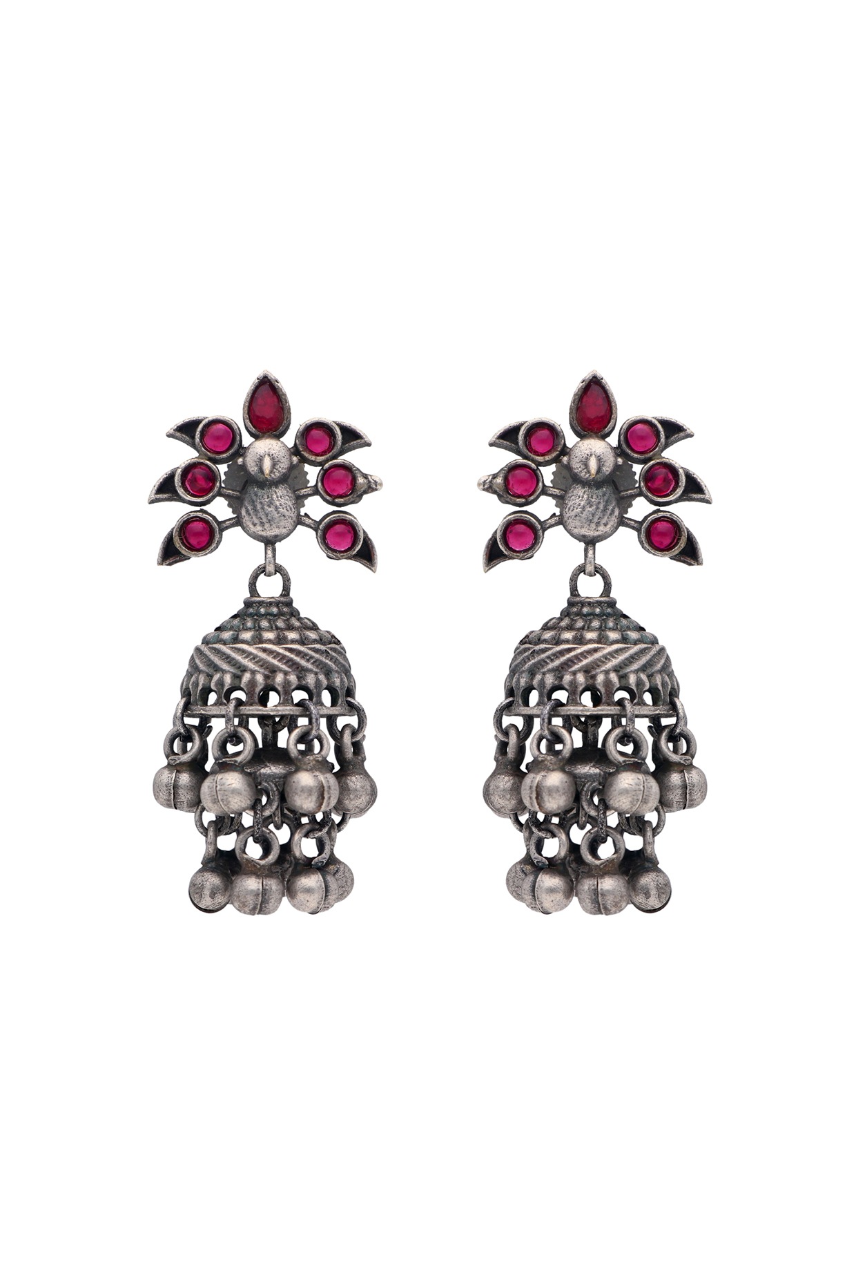 Premium Stone Jhumka – sulliejewels