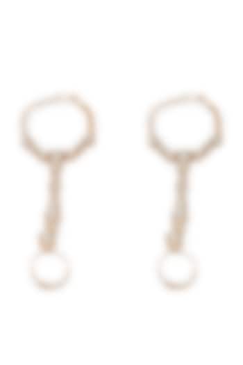 Gold Plated Kundan Polki Haathphools (Set Of 2) by Curio Cottage at Pernia's Pop Up Shop