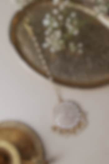 Gold Plated Kundan Polki Maangtikka by Curio Cottage at Pernia's Pop Up Shop