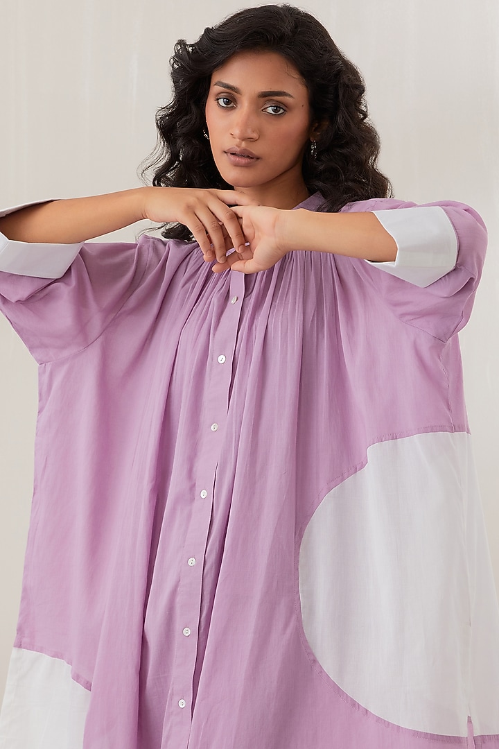 Lavender Mul Cotton Co-Ord Set by Cupid Cotton at Pernia's Pop Up Shop