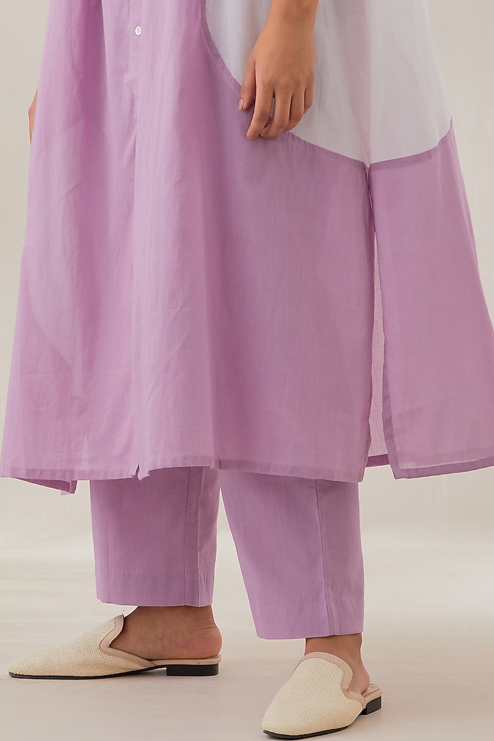 Lavender Mul Cotton Co-Ord Set by Cupid Cotton at Pernia's Pop Up Shop
