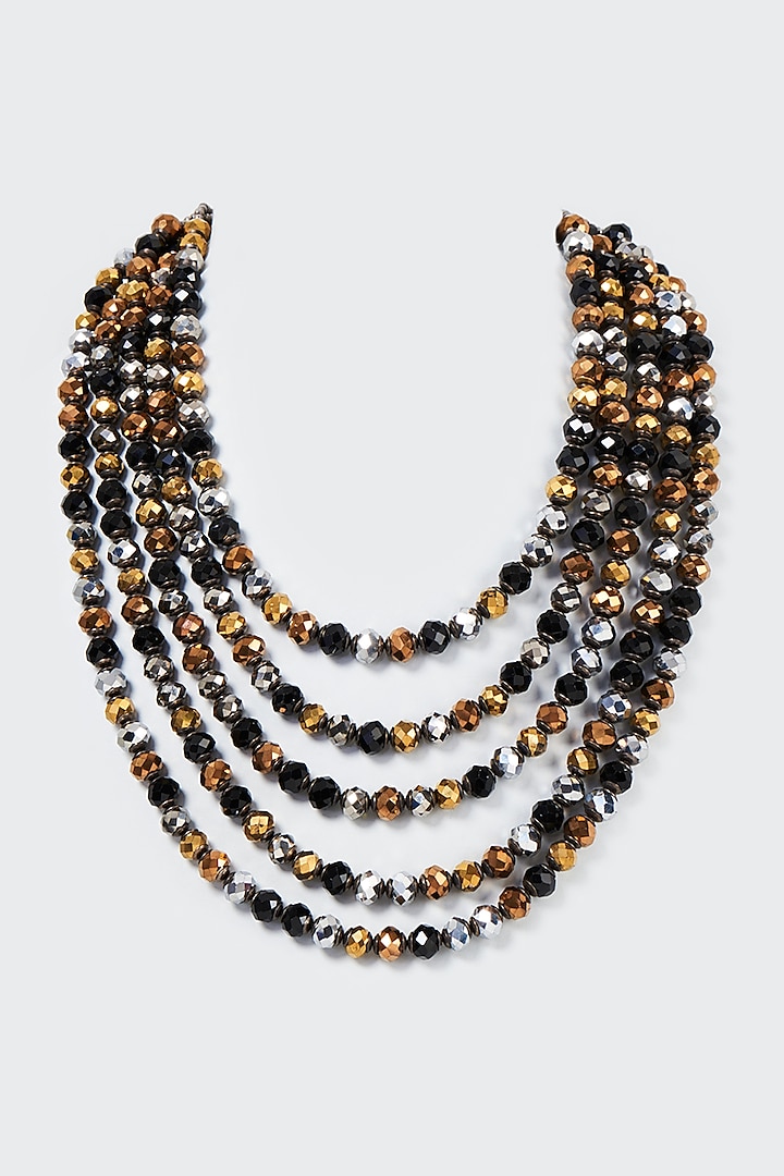 Multi-Colored Swarovski Crystal Necklace by CVH Jewellery