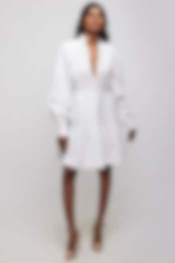 White Embellished Summer Dress by Daisy Days at Pernia's Pop Up Shop