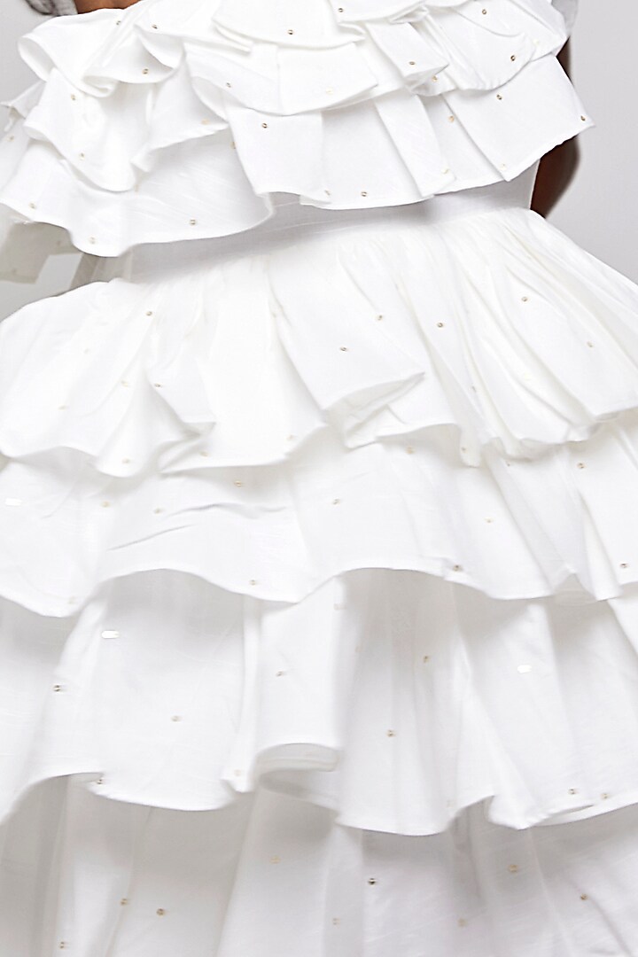 White One-Shoulder Summer Dress by Daisy Days at Pernia's Pop Up Shop