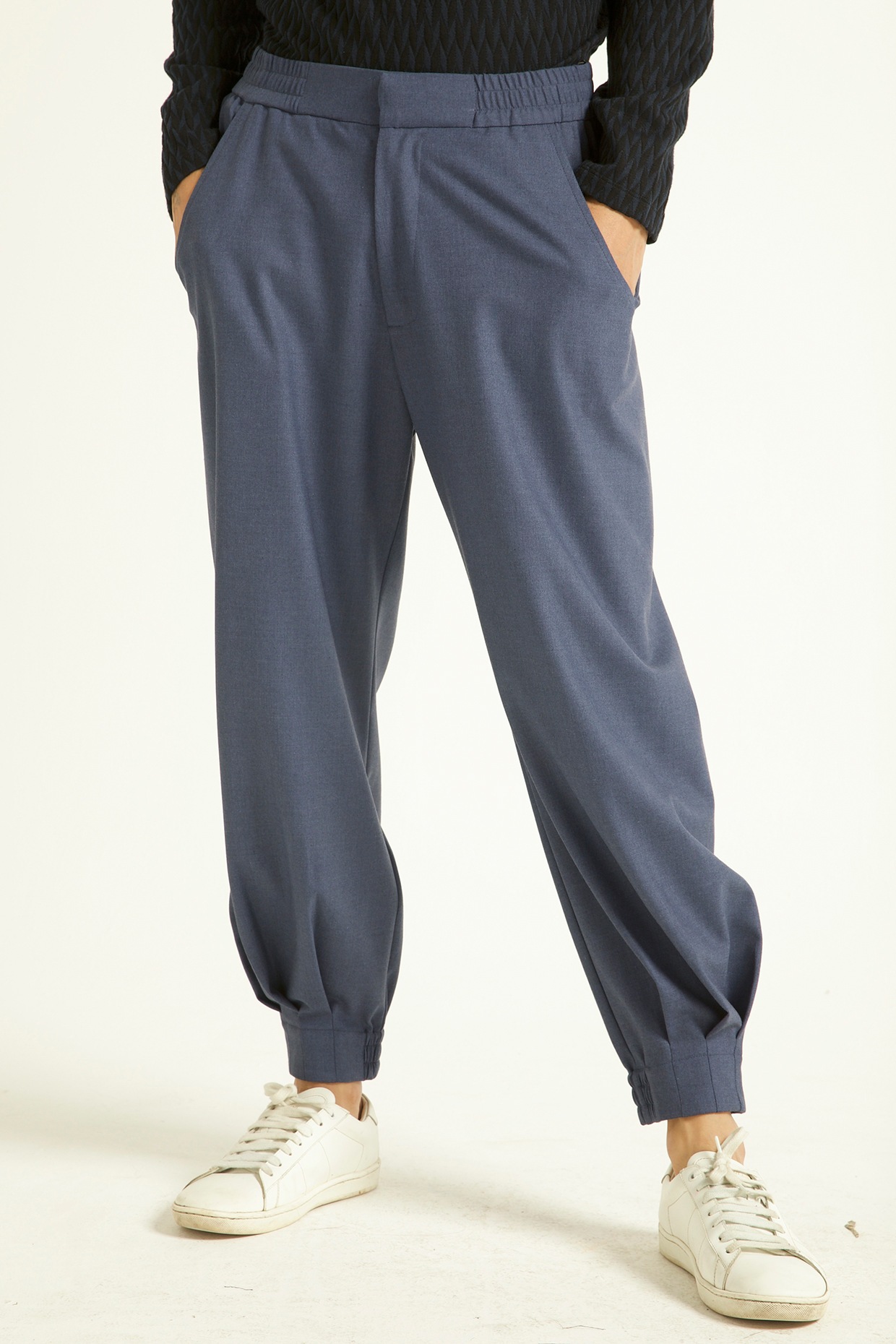 B Dakota Womens Lounge Harem Pants Small Blue Polyester Satin Open Wide Leg  Boho | eBay