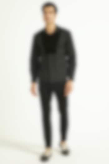 Black Organic Cotton Summer Shirt by Dash and Dot Men at Pernia's Pop Up Shop