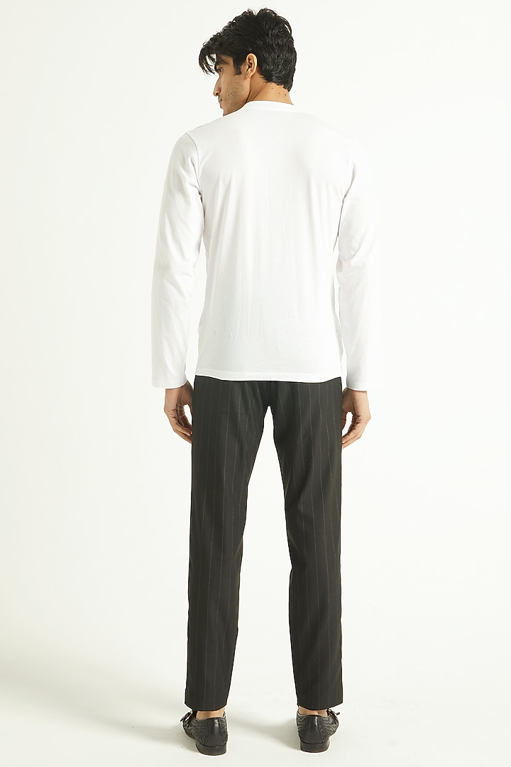 White Tux Polo T-Shirt by Dash and Dot Men at Pernia's Pop Up Shop