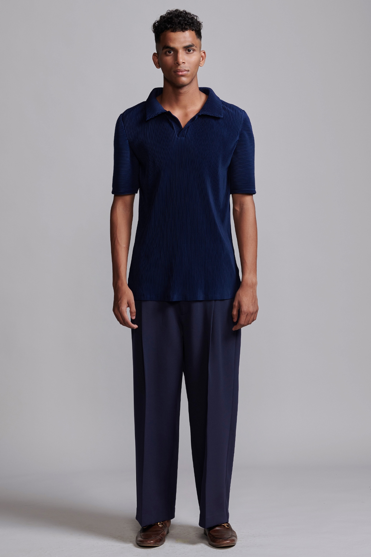 Led.tokyo Pleated Half Pants PLEATS HALF PANT