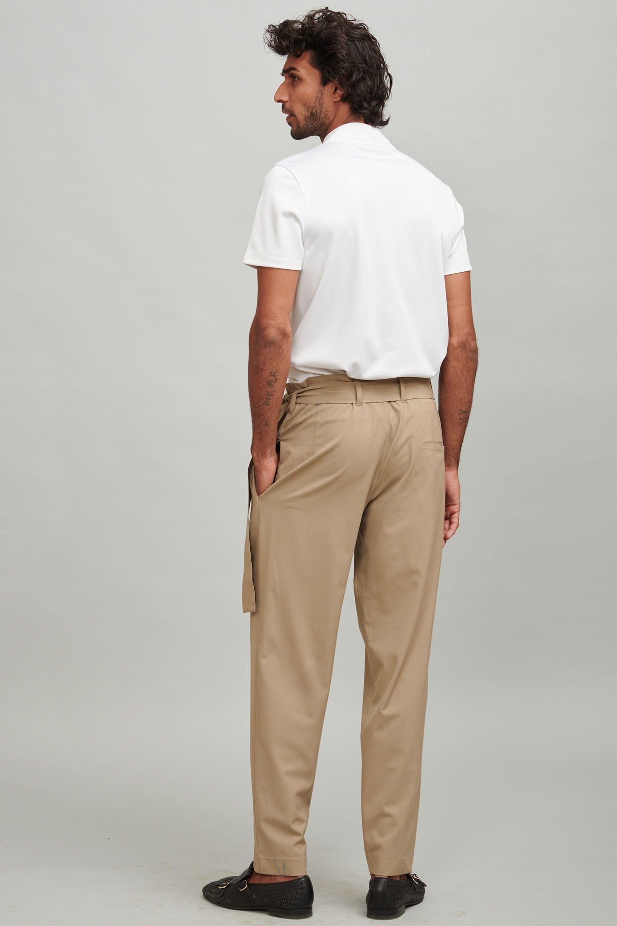 Buy Black Trousers & Pants for Men by LOUIS PHILIPPE Online | Ajio.com