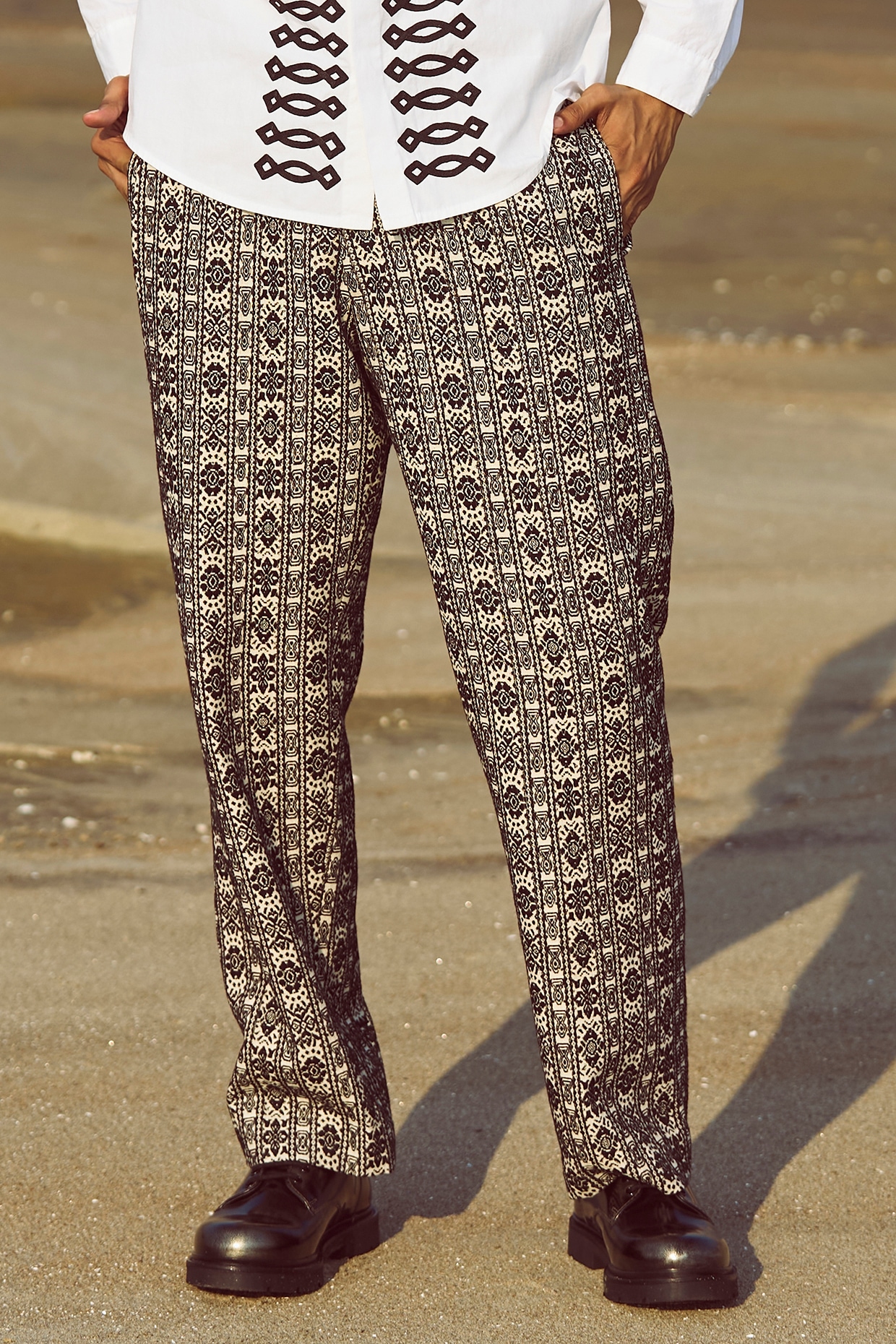 Twisted Tailor Printed Trousers for Men sale - discounted price | FASHIOLA  INDIA